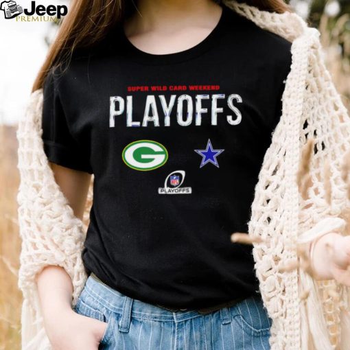 Super Wild Card Weekend playoffs Packers vs Cowboys NFL logo 2024 shirt