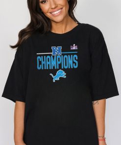 Super bowl lviiI detroit lions 2024 NFC champions t shirt