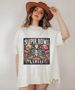 Superbowl Lviii 49Ers Vs Chiefs Super Bowl Tee shirts