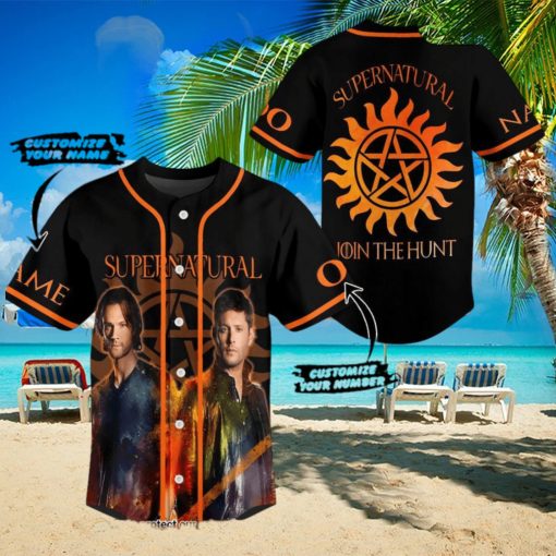 Supernatural Join The Hunt Custom Baseball Jersey