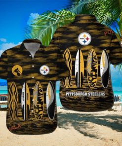 Surf & Sand Style Pittsburg Steelers Hawaiian Shirt