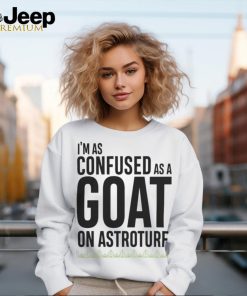 Survivor Merch Goat On Astroturf Quote Shirt