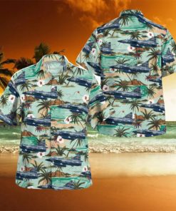 Swedish Air Force Saab 37 Viggen 3D Hawaiian Shirt Gift For Summer