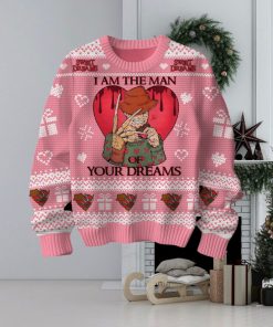 Sweet Dreams I Am The Man Of Your Dream Freddy Krueger Valentine Sweater