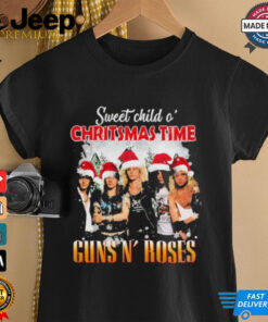 Sweet child o’ Christmas time guns n’ roses Merry Christmas shirt