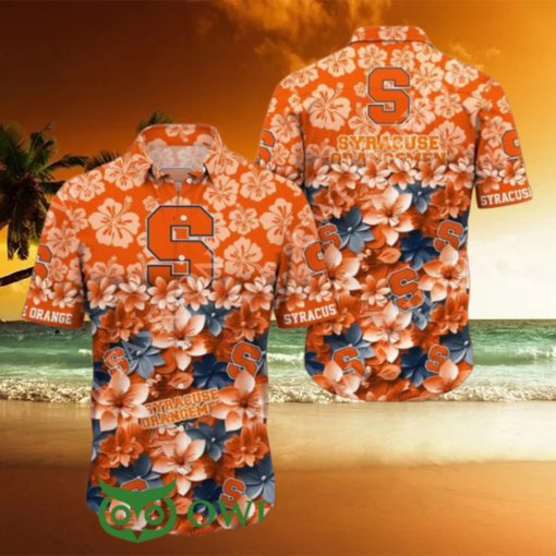 Syracuse Orange Champion NCAA Hawaiian Shirt Trending Summer