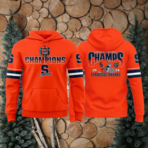 Syracuse Orange Directv Holiday Bowl Champions 2024 Hoodie