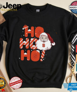 Syracuse Orange Ho Ho Ho Santa Claus Christmas shirt