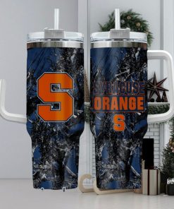 Syracuse Orange Realtree Hunting 40oz Tumbler