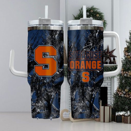 Syracuse Orange Realtree Hunting 40oz Tumbler