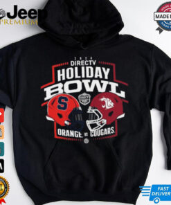 Syracuse Orange Washington State Cougars 2024 Holiday Bowl Head to Head Shirt