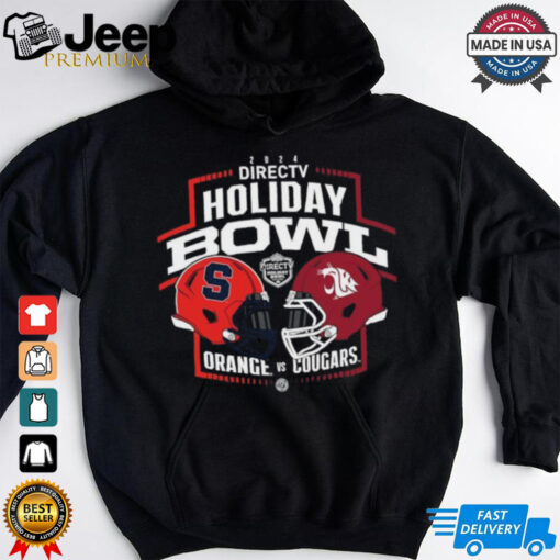 Syracuse Orange Washington State Cougars 2024 Holiday Bowl Head to Head Shirt