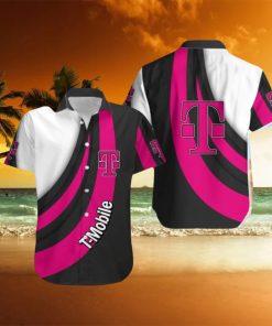 T Mobile Collar Logo All Over Print Hawaiian Shirt Men And Women Gift
