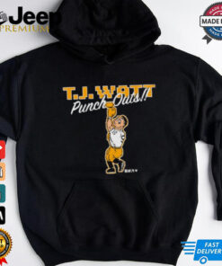 T.J. Watt Punch Outs Pittsburgh Steelers NFL t shirt