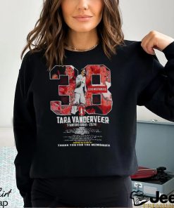 TARA VANDERVEER STANFORD 1985 2024 THANK YOU FOR THE MEMORIES T SHIRT