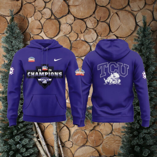 TCU Horned Frogs Football New Mexico Bowl Celebration 2024 Hoodie
