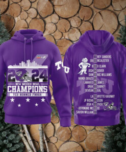 TCU Horned Frogs New Mexico Bowl Champions 2024 Hoodie