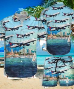 TM Airplane Hawaiian Shirt, Short Unique Gift