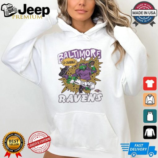 TMNT Donatello x Baltimore Ravens Shirt