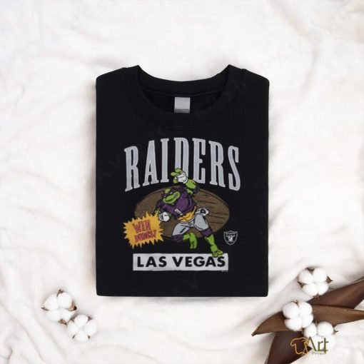 TMNT Donatello x Las Vegas Raiders shirt