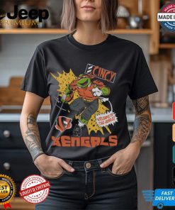 TMNT Michelangelo x Cincinnati Bengals Shirt