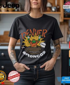 TMNT Michelangelo x Denver Broncos Shirt