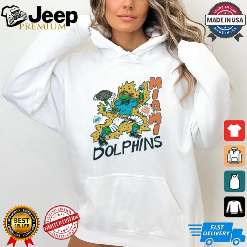 TMNT Michelangelo x Miami Dolphins Shirt