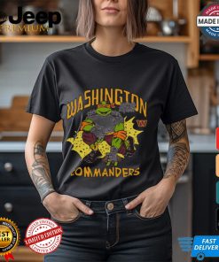 TMNT Michelangelo x Washington Commanders Shirt