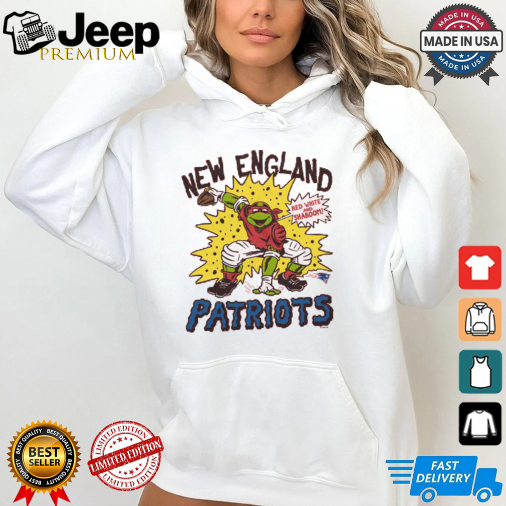 TMNT Raphael x New England Patriots Shirt