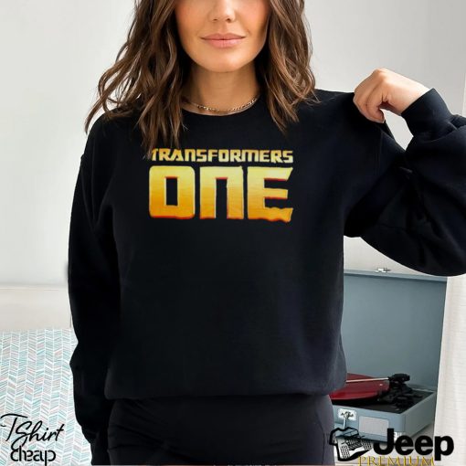 TRANSFORMERS ONE LOGO 2024 SHIRT