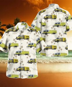 TRQD1510BC11 New Jersey, Malaga Volunteer Fire Company Hawaiian Shirt