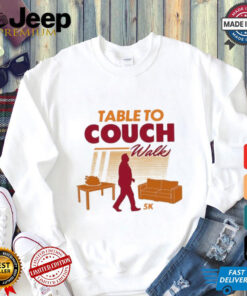 Table To Couch 5K Thanksgiving T Shirt