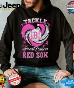 Tackle Breast Cancer Boston Red Sox diamond heart shirt