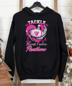 Tackle Breast Cancer Georgia State Panthers Diamond Heart Shirt