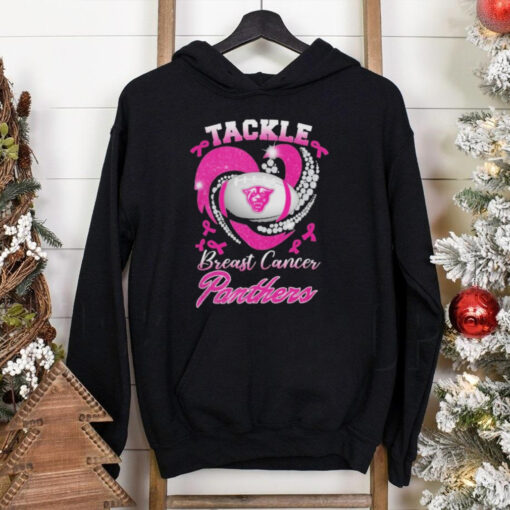 Tackle Breast Cancer Georgia State Panthers Diamond Heart Shirt