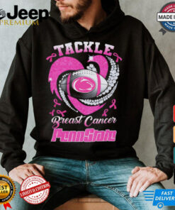 Tackle Breast Cancer Penn State Nittany Lions diamond heart shirt