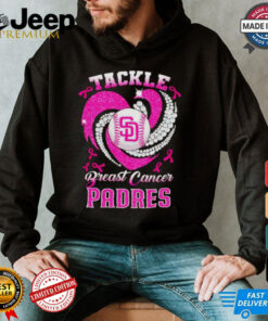 Tackle Breast Cancer San Diego Padres diamond heart shirt