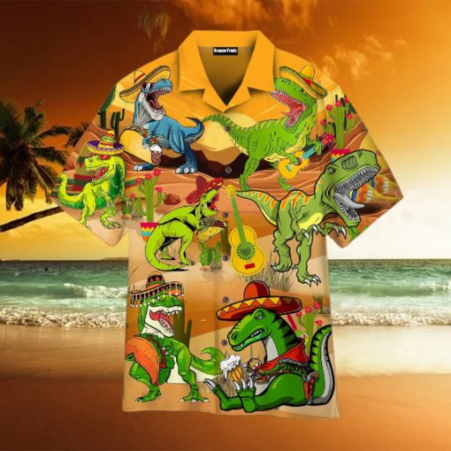 Tacosaurus Cinco De Mayo Aloha Hawaiian Shirts For Men For Women