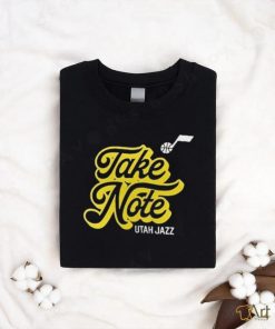 Take Note Utah Jazz Basketball Shirt