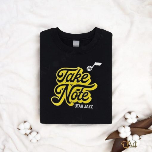 Take Note Utah Jazz Basketball Shirt