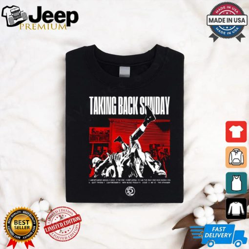 Taking Back Sunday House Show August 2024 shirt