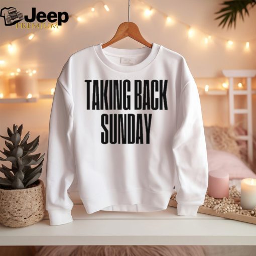 Taking Back Sunday Text Shirt