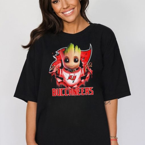 Tampa Bay Buccaneers Baby Groot Blood Inside Me Shirt