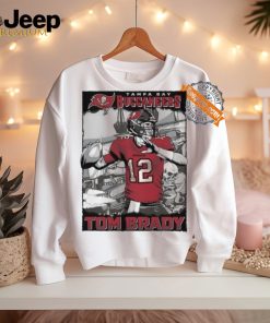 Tampa Bay Buccaneers Football Tom Brady 12 poster art shirt