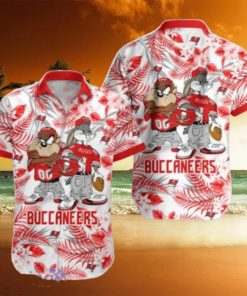 Tampa Bay Buccaneers Hawaiian Shirt Taz and Bugs For NFL Team