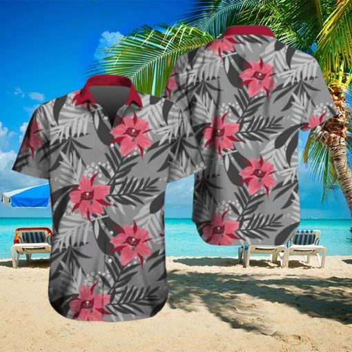 Tampa Bay Buccaneers Hawaiian Tracksuit Floral Outfits Button Shirt Beach Shorts