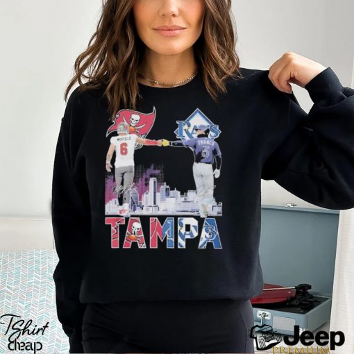 Tampa Bay Buccaneers Tampa Bay Rays Proud Of Tampa Fan T Shirt