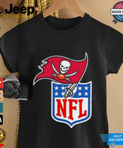 Tampa Bay Buccaneers X NFL logo shirt