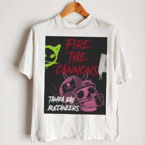 Tampa Bay Buccaneers fire the cannons shirt