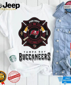Tampa Bay Buccaneers shirt Firefighter Appreciation logo